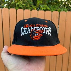 Vintage Baltimore Orioles 2014 Division Champions Snapback Hat